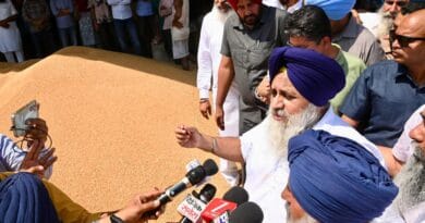 गेंहू की नमी मानदंडों में ढील न देने के लिए CM मान जिम्मेदार, किसान परेशान: सुखबीर सिंह बादल