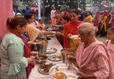 संत समागम में जा रही साध संगत के लिए मंडी गोबिंदगढ़ में लगाया गया भव्य लंगर